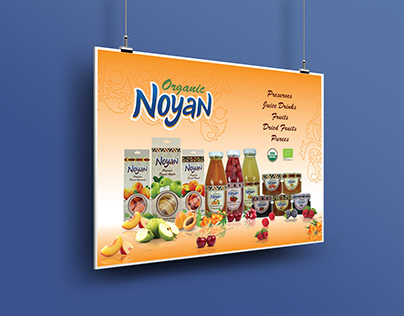 Noyan Organic Products advertising materials