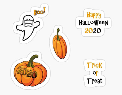 Halloween 2020 Sticker Pack