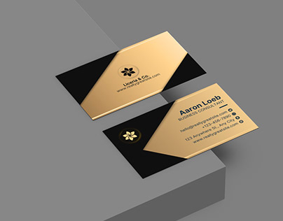 Project thumbnail - Business Card Design by Huma Najaf