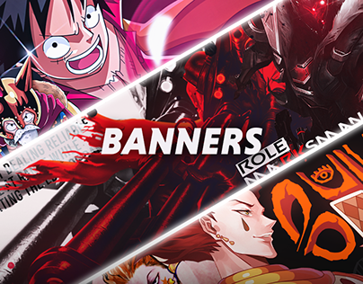 Make professional anime youtube banner or header by Abuhuraira14 | Fiverr