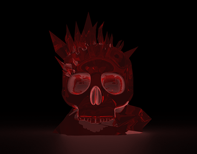 The Crimson Skull: Prop Model SNHU