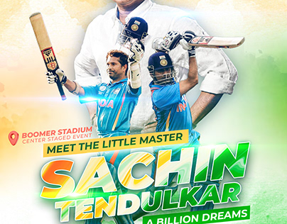 Sports Flyer | Sachin Tendulkar