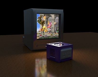 Gamecube 3D FanArt