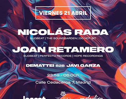 Nicolás Rada x Joan Retamero Flyer