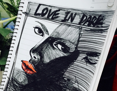 love in sketch