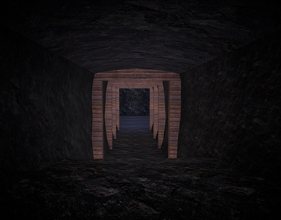 Low Poly Cave for Games