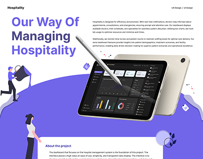 Managing Hospitality Dashboard