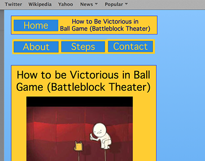 How to be Victorious in Ball Game (Battleblock Theater)