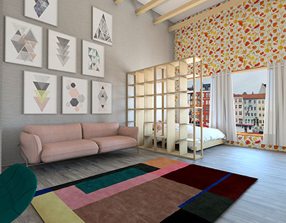 Advanced Visualization- Studio Loft Apartment
