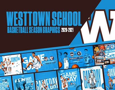 2020-2021 Season Graphics For Westtown Basketball