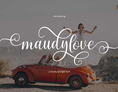 Maudy Love Font