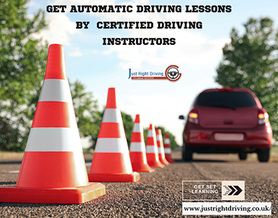 Get Automatic driving lessons by certified instructors