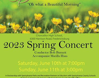 Spring Concert Flyer