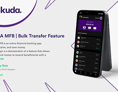 KUDA MFB | Bulk Transfer Feature