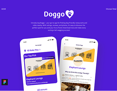 Doggo App Design