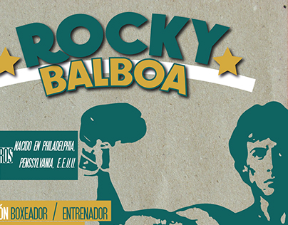 Infografía "Rocky Balboa"