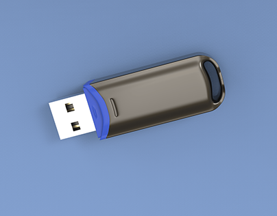 3D Modeling USB Drive