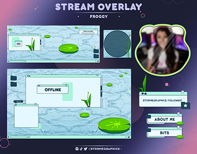 FROG STREAM OVERLAY ~ FREE VERSION AVAILABLE