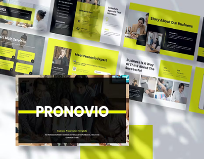 Pronovio - Business Keynote Template