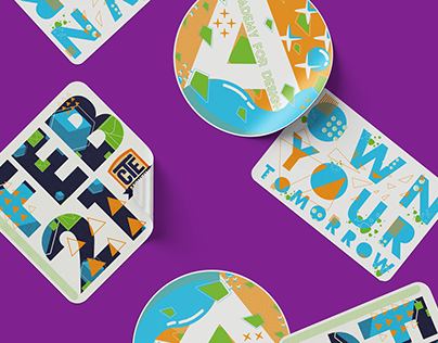 CTE Month Showcase Sticker Designs