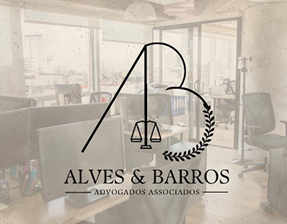 Logotipo para Alves e Barros