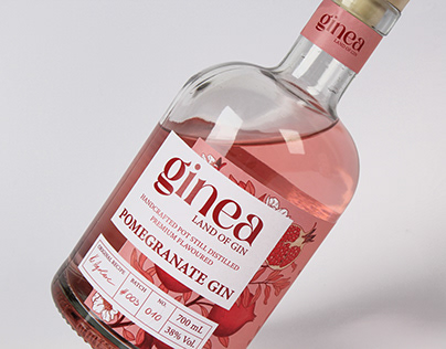 GINEA - gin branding