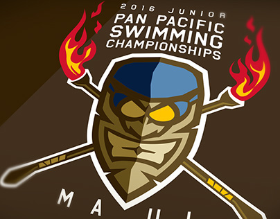 Junior Pan Pacific Championships Logo Identity