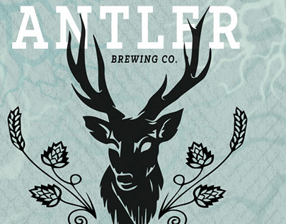 Logo & Packaging Design : Antler Ale