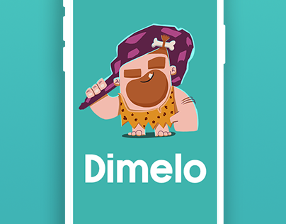 Dimelo-Character design-Language app