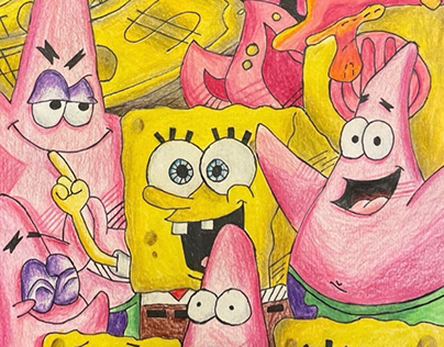 Artscape - Abstract SpongeBob Illustration