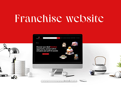 Franchise website - FranchiseFuse ui design | website
