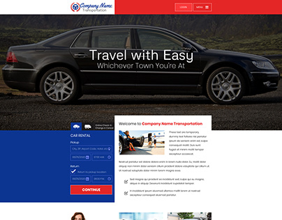 Car Rentals Website