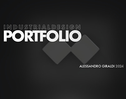 Project thumbnail - Industrial Design Portfolio 2024 - Alessandro Giraldi