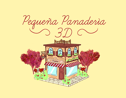 Panadería 3D (estilo cartoon)