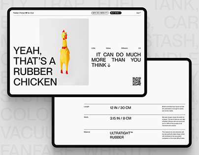 Rubber Chicken Promo Page