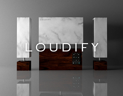 LOUDIFY | touch lamp speaker