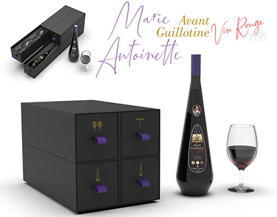 Marie Antoinette - Avant Guillotine - Vin Rouge 1998