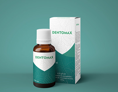 Dentomax packaging design
