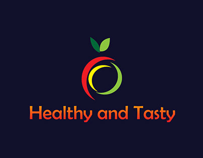 logo ( healthy and tasty food )