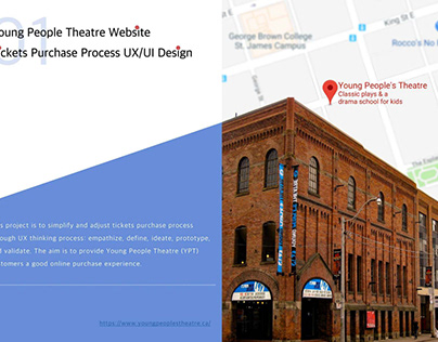 Young people theater UIUX design