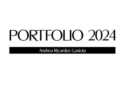 Portfolio 2024 Andrea Gaxiola