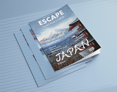 Magazine Design | Escape Tourism Magazine