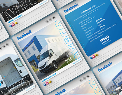 Iveco Cargomax Social media designs and photography