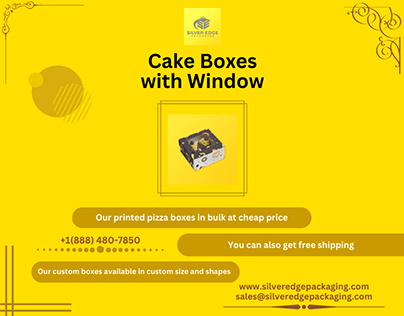 Cake Boxes with Window