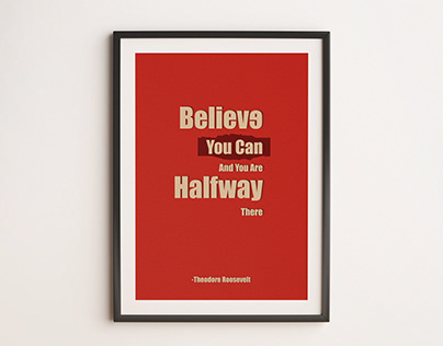 Project thumbnail - Poster Design - Believe