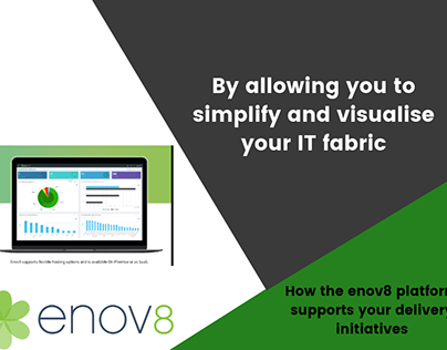 How the enov8 platform supports your delivery initiativ
