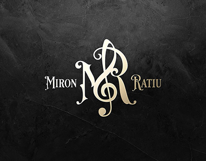"MR" (Miron Ratiu) Monogram Design