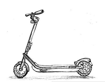 ELECTRIC SCOOTER || SKETCHES