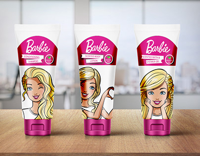 Barbie Cosmetics Tube Design
