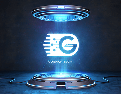 Modern Tech Logo - Gorakh Tech